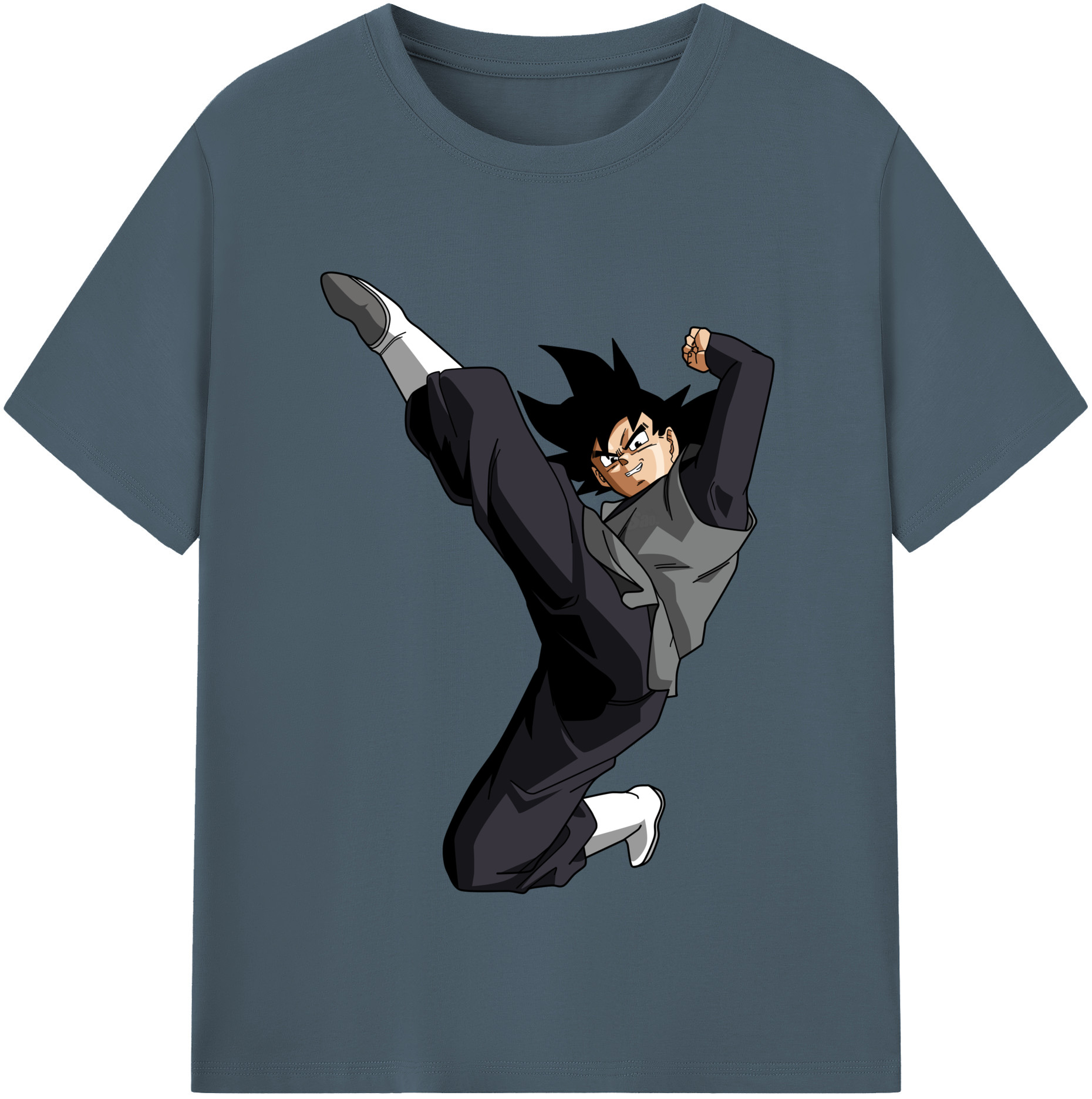 （画像用） ドラゴンボール ベジータ四世（Bejīta Yonsei）DRAGON BALL Vegeta IV 綿100％半袖Tシャツ（フロントプリント）